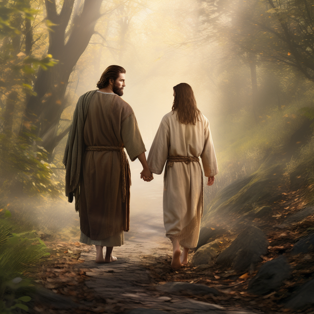 walk with jesus christ heaven sin darkness depression