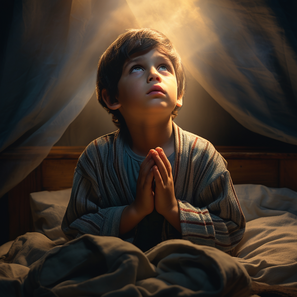 how to raise godly children, christian family values jesus prayer